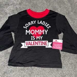 NWT Boys 12 Month 4T Mommy is My Valentine T Shirt